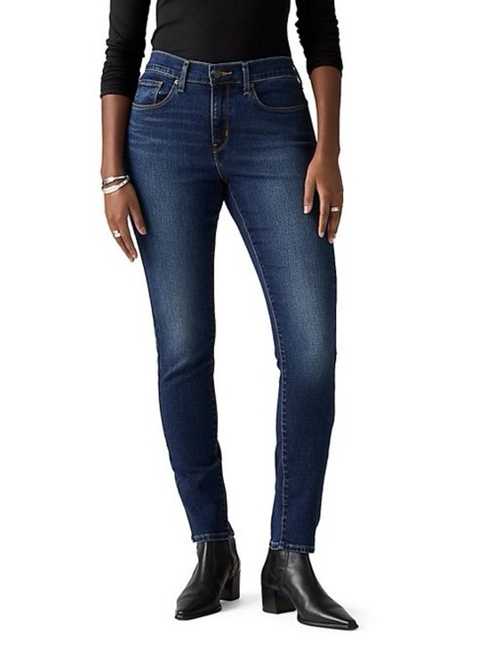 Dark Blue Women's Skinny Jeans
